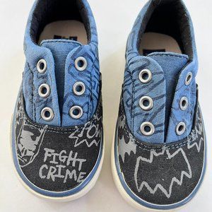 NEW GAP - Junk Food - Batman Toddler Slip on Shoes Size 6